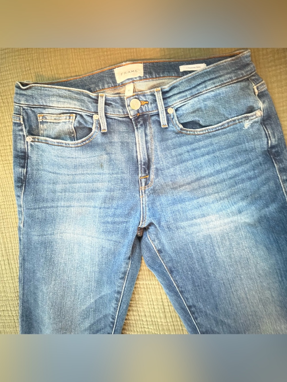 Frame Denim Slim Light Blue Men's Jeans